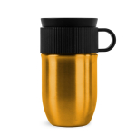 Mug isotherme en acier inoxydable avec petite anse 280ml couleur doré