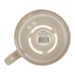 Tasse en porcelaine avec petite anse supérieure 270ml couleur gris clair septième vue
