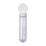 Bouteille à bulles de différentes couleurs, anneaux 3 tailles, 30 ml couleur blanc première vue
