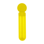 Bouteille à bulles de différentes couleurs, anneaux 3 tailles, 30 ml couleur jaune première vue