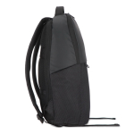 Sac à dos pour PC en jacquard et PU avec sangle pour trolley 15,6” couleur noir quatrière vue