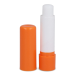 Baume à lèvres en matériaux recyclés dans plusieurs coloris couleur orange