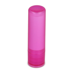 Baume à lèvres en matériaux recyclés dans plusieurs coloris couleur rose transparent deuxième vue