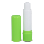 Baume à lèvres en matériaux recyclés dans plusieurs coloris couleur vert lime