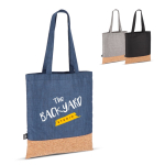 Tote bag en RPET avec base en liège et capacité de 10 kg