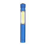 Lampe à technologie COB avec aimant et clip métallique couleur bleu ultramarine première vue