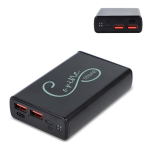 Powerbank à charge rapide avec deux ports différents 10.000 mAh