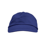 Casquette classique coton, 5 panneaux, avec fermeture en plastique première vue