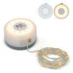 Bande LED enroulable de 8 mètres avec batterie rechargeable