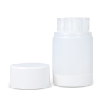 Set de voyage avec 3 flacons de 40 ml pour les produits de toilette couleur blanc cinquième vue
