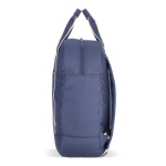 Sac à dos en RPET pour ordinateur portable 15,6” couleur bleu foncé quatrière vue