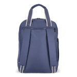 Sac à dos en RPET pour ordinateur portable 15,6” couleur bleu foncé cinquième vue
