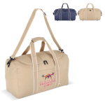 Sac en RPET pour voyage ou sport avec grande ouverture supérieure