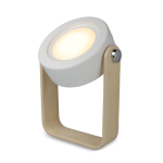 Lampe LED au design multifonction avec 3 niveaux d'éclairage couleur blanc quatrière vue