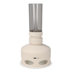 Lampe LED style vintage rechargeable avec capteur de souffle couleur beige cinquième vue