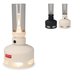 Lampe LED style vintage rechargeable avec capteur de souffle