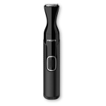 Tondeuse Philips pour le nez, les oreilles et les sourcils couleur noir deuxième vue