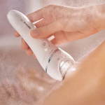 Épilateur étanche à batterie rechargeable Philips couleur blanc sixième vue