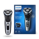 Rasoir électrique pour la tête et le visage marque Philips couleur noir