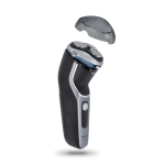 Rasoir électrique pour la tête et le visage marque Philips couleur noir deuxième vue
