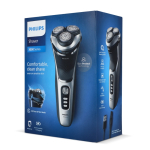 Rasoir électrique pour la tête et le visage marque Philips couleur noir troisième vue