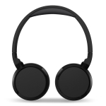 Casque sans fil et pliable de la marque Philips couleur noir troisième vue