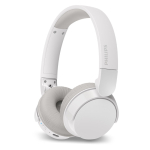 Casque sans fil et pliable de la marque Philips couleur blanc