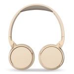 Casque sans fil et pliable de la marque Philips couleur beige troisième vue