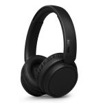 Casque pliable avec bouton lecture longue durée Philips couleur noir