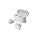 Écouteurs Philips sans fil avec localisateur et lecture longue durée couleur blanc deuxième vue
