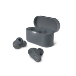 Écouteurs Philips sans fil avec localisateur et lecture longue durée couleur gris foncé deuxième vue