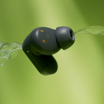 Écouteurs Philips sans fil avec localisateur et lecture longue durée couleur gris foncé sixième vue