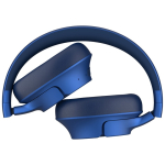Casque sans fil à charge rapide et durable Fresh 'n Rebel couleur bleu quatrière vue