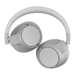 Casque sans fil à charge rapide et durable Fresh 'n Rebel couleur gris clair septième vue