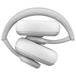 Casque sans fil avec molette de volume Fresh 'n Rebel couleur gris clair quatrière vue