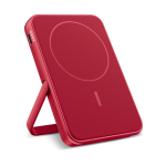 Powerbank avec support pour téléphone Fresh 'n Rebel 5.000 mAh couleur rouge