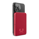 Powerbank avec support pour téléphone Fresh 'n Rebel 5.000 mAh couleur rouge troisième vue