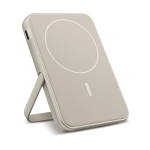 Powerbank avec support pour téléphone Fresh 'n Rebel 5.000 mAh couleur beige