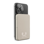 Powerbank avec support pour téléphone Fresh 'n Rebel 5.000 mAh couleur beige troisième vue