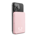 Powerbank avec support pour téléphone Fresh 'n Rebel 5.000 mAh couleur rose pastel troisième vue