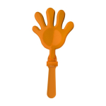 Main applaudissante en plastique différentes couleurs pour animation couleur orange première vue