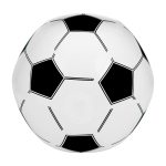 Ballon gonflable personnalisé en PVC de style football rétro League couleur blanc première vue