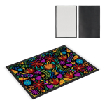 Paillasson rectangulaire avec support antidérapant 50x75 cm
