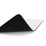 Tapis de bureau avec base antidérapante pour sublimation couleur blanc