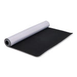 Tapis de yoga avec base antidérapante pour sublimation couleur blanc deuxième vue