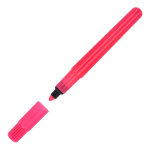 Marqueur rond avec bouchon en plusieurs coloris couleur rose fluorescent deuxième vue
