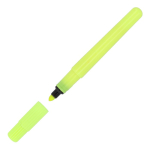 Marqueur rond avec bouchon en plusieurs coloris couleur jaune fluorescent deuxième vue