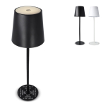 Lampe de table rechargeable en aluminium à hauteur réglable