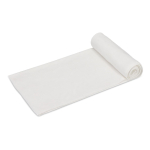 Serviette en coton et velours de polyester pour sublimation 50x100 cm couleur blanc