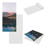 Serviette en coton et velours de polyester pour sublimation 50x100 cm